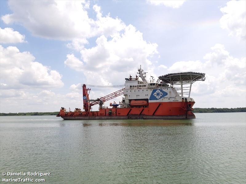 crest tarasco (Offshore Support Vessel) - IMO 9756638, MMSI 345070378, Call Sign XCBB5 under the flag of Mexico