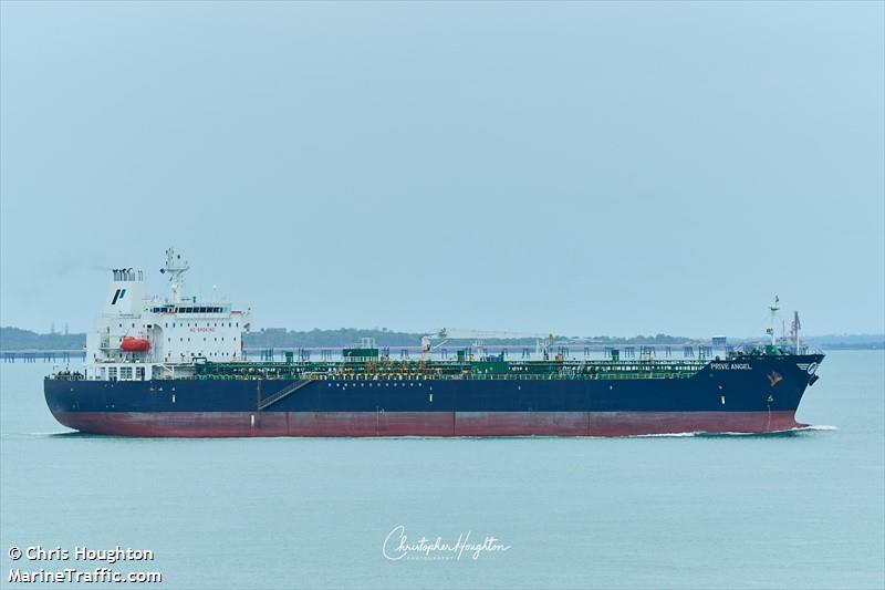 prive angel (Chemical/Oil Products Tanker) - IMO 9397468, MMSI 352002789, Call Sign 3E5078 under the flag of Panama