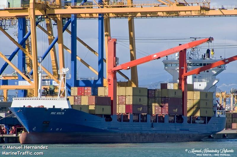 medkon lia (Container Ship) - IMO 9139646, MMSI 352002790, Call Sign 3E5079 under the flag of Panama
