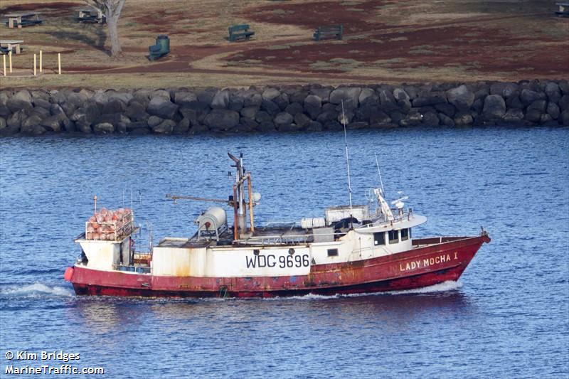 lady mocha i (Fishing vessel) - IMO , MMSI 367590390, Call Sign WDG9696 under the flag of United States (USA)