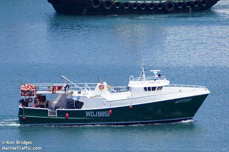 autumn (Fishing vessel) - IMO , MMSI 368030050, Call Sign WDJ9851 under the flag of United States (USA)