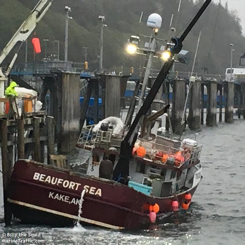 beaufort sea (Fishing vessel) - IMO , MMSI 368113550, Call Sign WDL2595 under the flag of United States (USA)