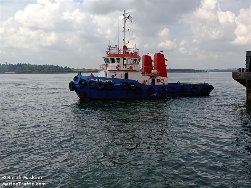 maju bintang 2 (Tug) - IMO , MMSI 533132255 under the flag of Malaysia