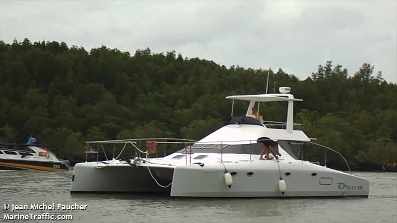 orca (Pleasure craft) - IMO , MMSI 540011920, Call Sign FAD2777 under the flag of New Caledonia