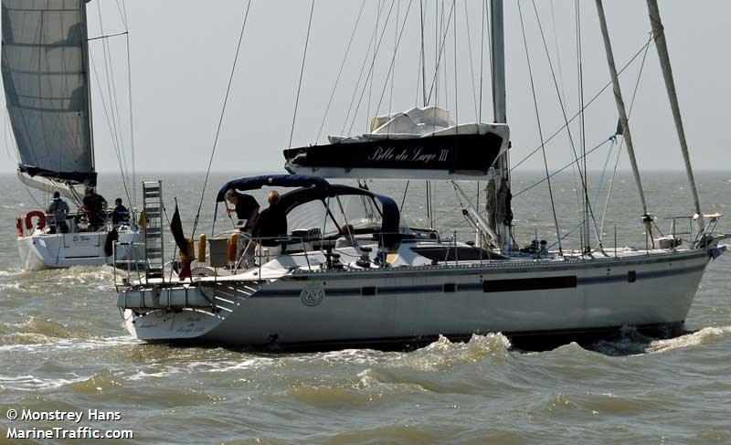 belle du large iii (Sailing vessel) - IMO , MMSI 205939400, Call Sign OS9394 under the flag of Belgium