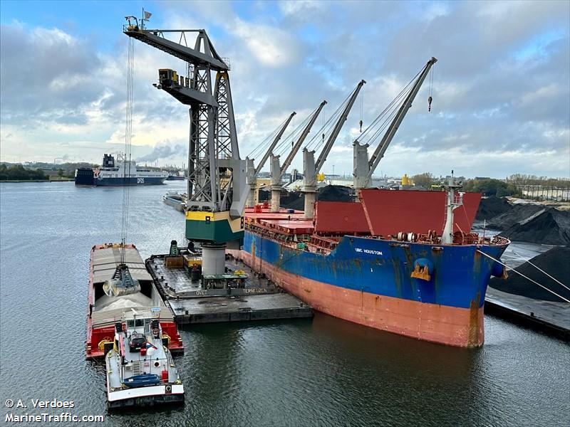 ubc houston (Bulk Carrier) - IMO 9697143, MMSI 209565000, Call Sign 5BFC6 under the flag of Cyprus