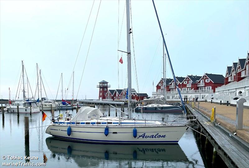 avalon (Pleasure craft) - IMO , MMSI 211215190, Call Sign DG4899 under the flag of Germany