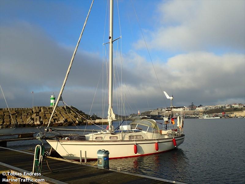 maya (Sailing vessel) - IMO , MMSI 211677480, Call Sign DD8399 under the flag of Germany