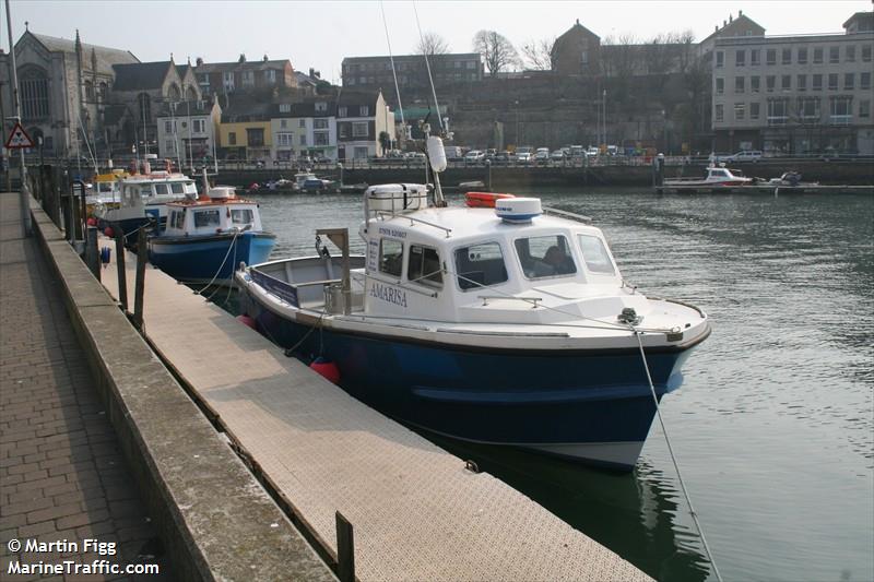 amarisa (Fishing vessel) - IMO , MMSI 235033443, Call Sign MMSR8 under the flag of United Kingdom (UK)