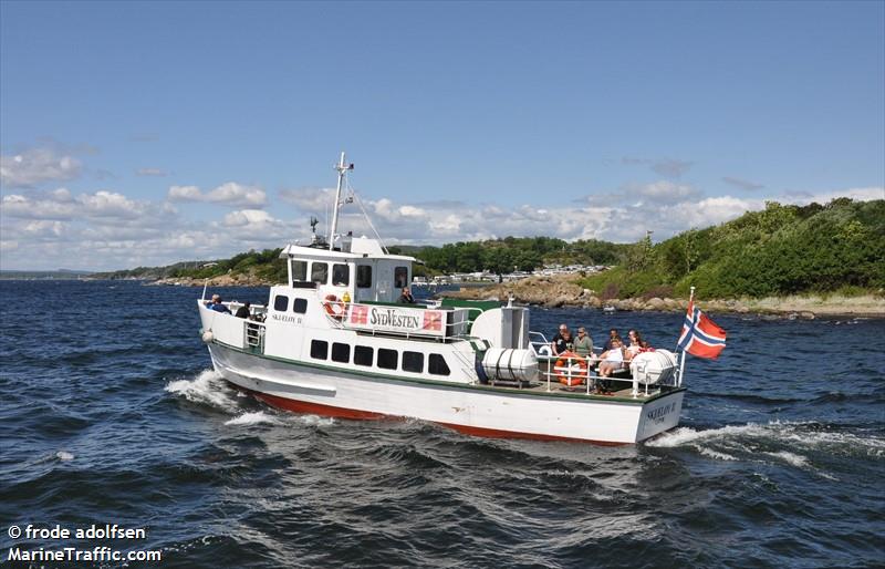 skjaeloey ii (Passenger ship) - IMO , MMSI 257010800, Call Sign LNLY under the flag of Norway