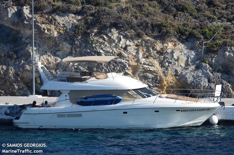 lull (Pleasure craft) - IMO , MMSI 264163501, Call Sign YP3501 under the flag of Romania