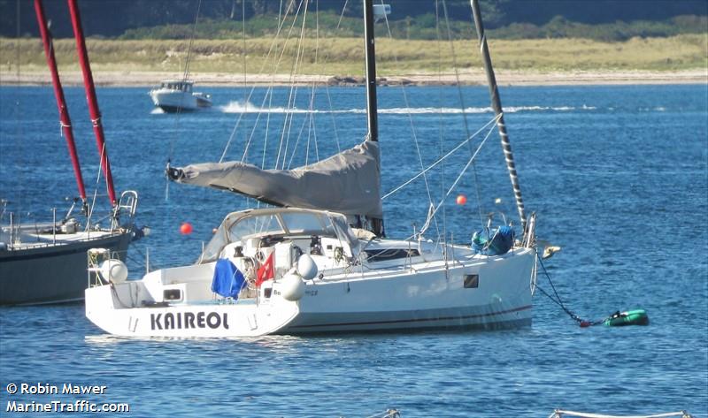 kaireol (Sailing vessel) - IMO , MMSI 269117190, Call Sign HBY5761 under the flag of Switzerland