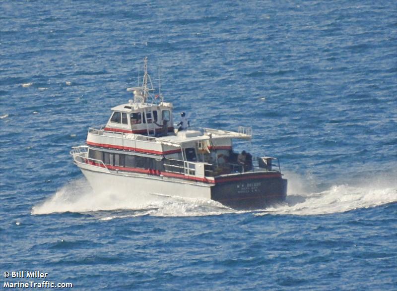 m.v. deluxe (Passenger ship) - IMO , MMSI 301000033, Call Sign ZGN2133 under the flag of Anguilla