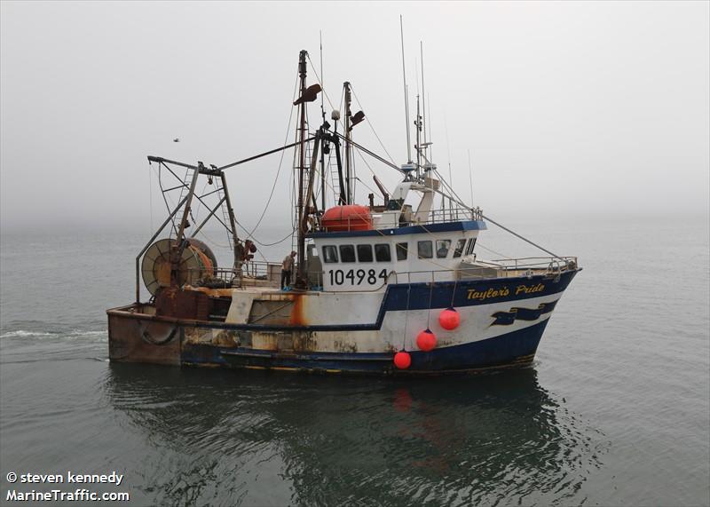 taylors pride (Fishing vessel) - IMO , MMSI 316028671 under the flag of Canada