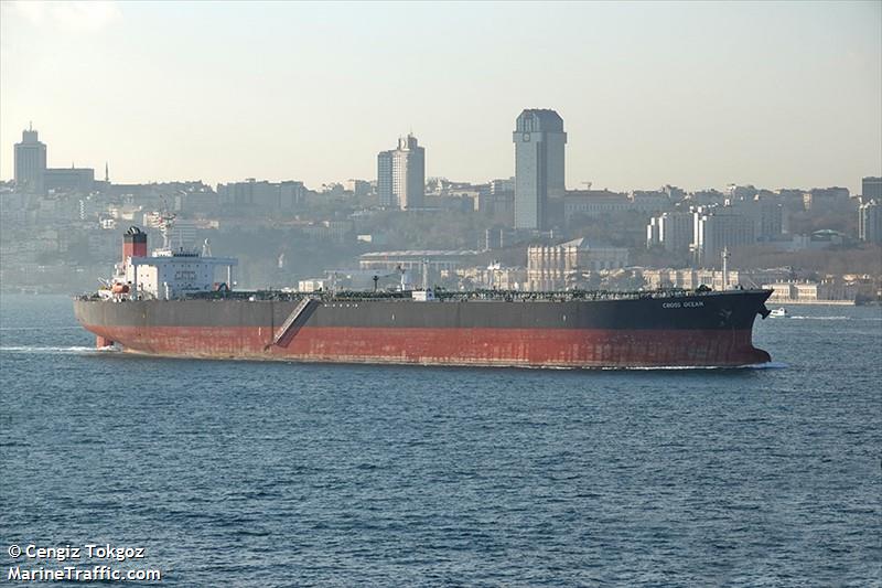 cross ocean (Crude Oil Tanker) - IMO 9251810, MMSI 352002860, Call Sign 3E4640 under the flag of Panama