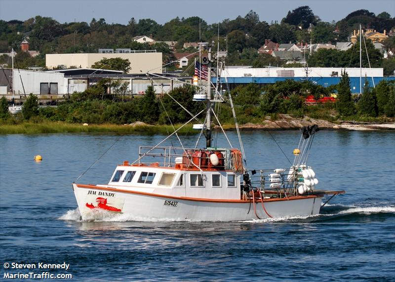 jim dandy (Fishing vessel) - IMO , MMSI 367391510 under the flag of United States (USA)