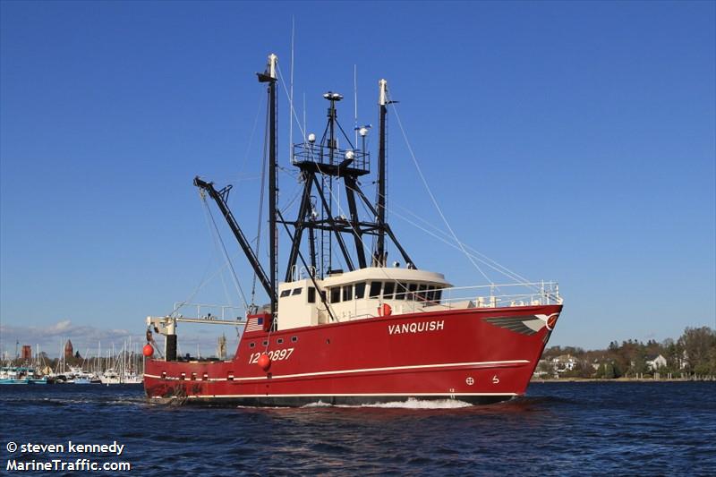 vanquish (Fishing Vessel) - IMO 9633056, MMSI 367494810, Call Sign WDF8434 under the flag of United States (USA)