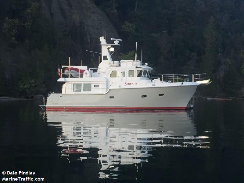 serenity (Pleasure craft) - IMO , MMSI 367783810, Call Sign WDJ5054 under the flag of United States (USA)