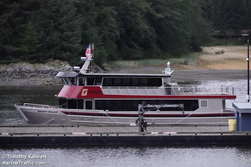 goldbelt seawolf (Passenger ship) - IMO , MMSI 368111340, Call Sign WDL2359 under the flag of United States (USA)