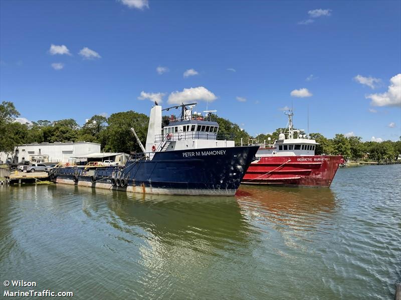 peter m mahoney (Offshore Tug/Supply Ship) - IMO 8964795, MMSI 368303220, Call Sign WDN6872 under the flag of United States (USA)