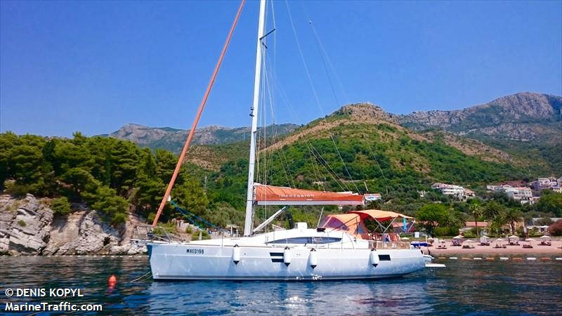 orange first (Sailing vessel) - IMO , MMSI 378111469, Call Sign 4OAX9 under the flag of British Virgin Islands