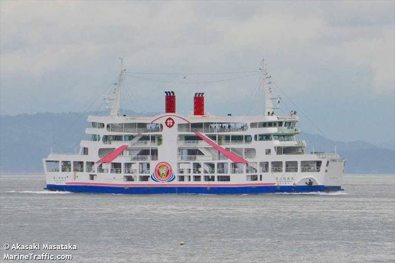 sakurajimamaru no2 (Passenger ship) - IMO , MMSI 431006187, Call Sign JD3799 under the flag of Japan