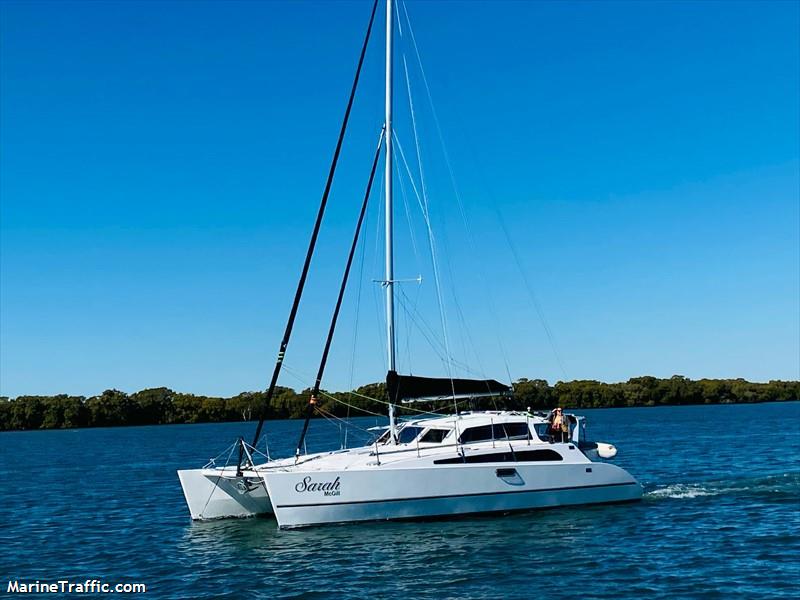 sarah mcgill (Sailing vessel) - IMO , MMSI 503149220, Call Sign XF608Q under the flag of Australia