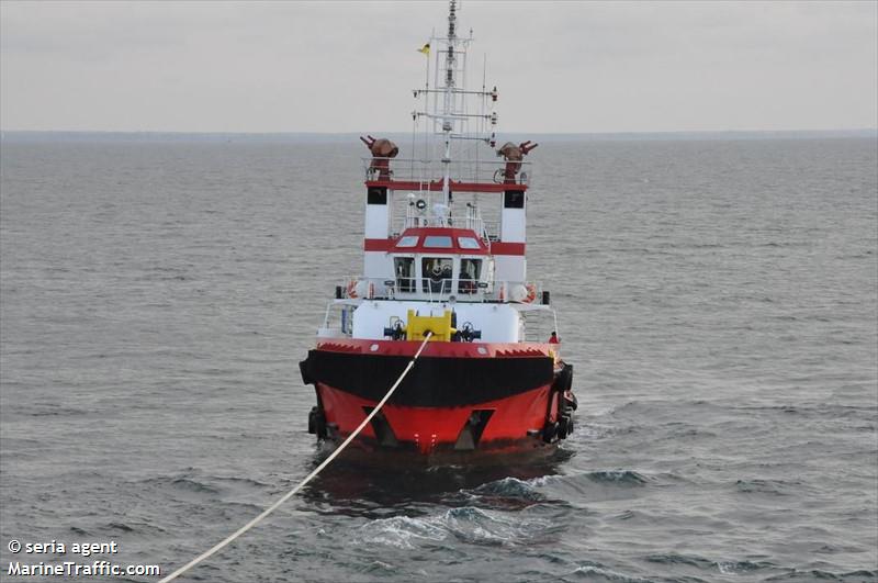 belait mirai (Tug) - IMO 9554793, MMSI 508036000, Call Sign V8V3095 under the flag of Brunei
