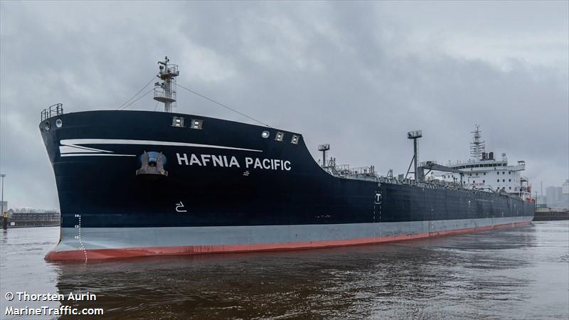 hafnia pacific (Chemical/Oil Products Tanker) - IMO 9810226, MMSI 563195400, Call Sign 9V8928 under the flag of Singapore