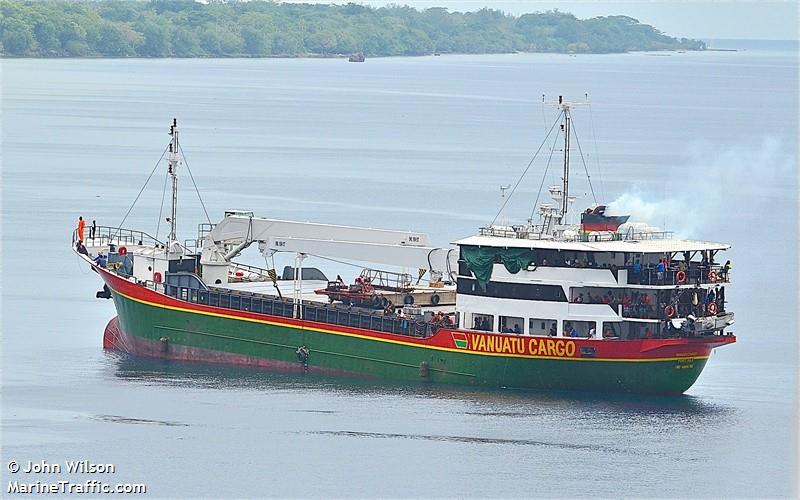 vanuatu cargo (General Cargo Ship) - IMO 8869763, MMSI 577946000, Call Sign YJS6443 under the flag of Vanuatu