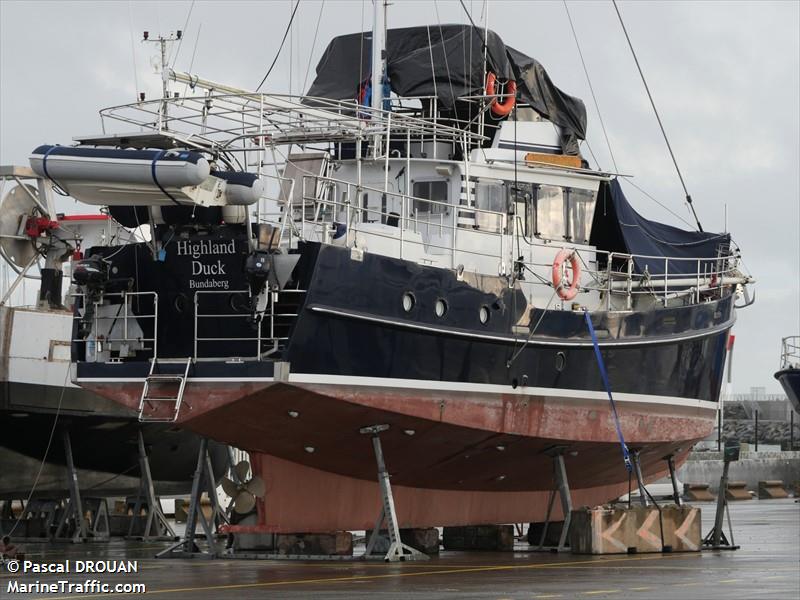 highland duck (Pleasure craft) - IMO , MMSI 232049732, Call Sign MODW9 under the flag of United Kingdom (UK)