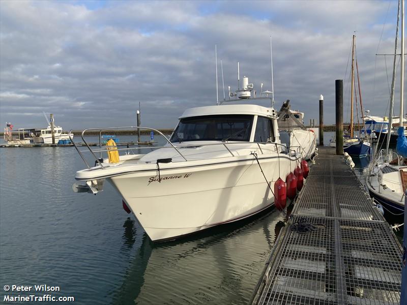 suzanne w (Pleasure craft) - IMO , MMSI 235104936, Call Sign 2HMV6 under the flag of United Kingdom (UK)