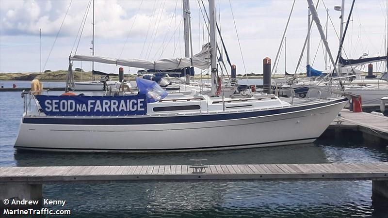 seod na farraige (Sailing vessel) - IMO , MMSI 250008100 under the flag of Ireland