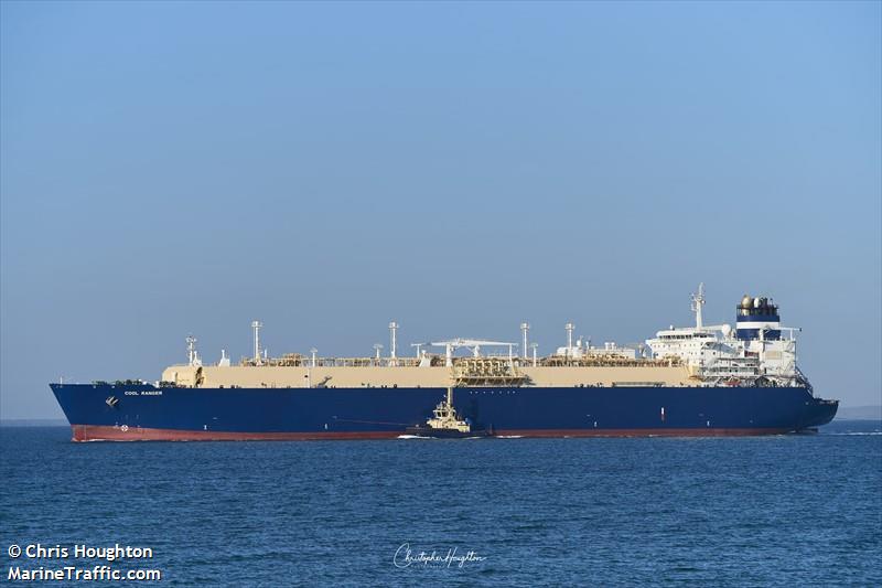 cool ranger (LNG Tanker) - IMO 9333606, MMSI 256492000, Call Sign 9HA5862 under the flag of Malta