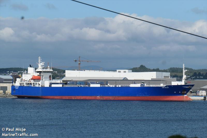 link galaxy (Ro-Ro Cargo Ship) - IMO 8820860, MMSI 257306000, Call Sign LATX8 under the flag of Norway