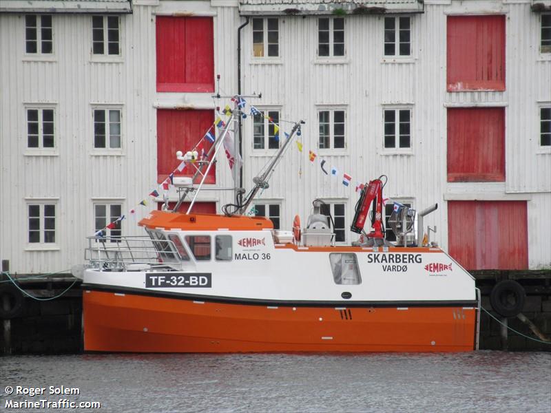 skarberg (Fishing vessel) - IMO , MMSI 258029740, Call Sign LH5877 under the flag of Norway