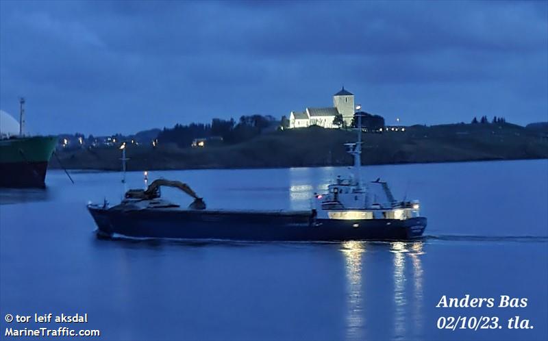 anders bas (Cargo ship) - IMO , MMSI 258512000, Call Sign LMFB under the flag of Norway