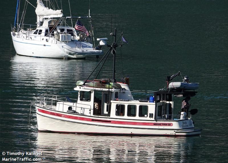 rain shadow (Pleasure craft) - IMO , MMSI 338250633 under the flag of USA