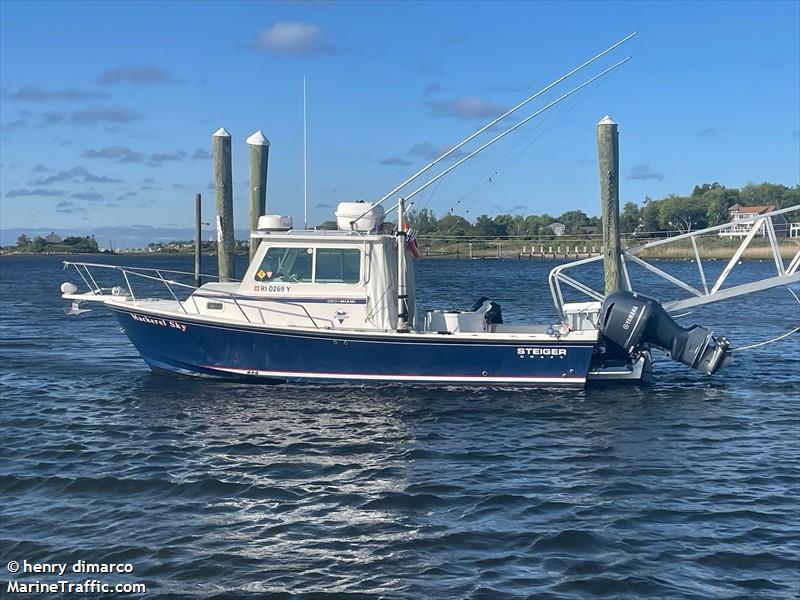 mackerel sky (Fishing vessel) - IMO , MMSI 338313299 under the flag of USA