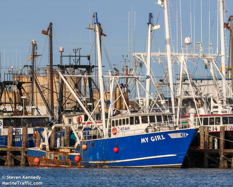 my girl (Sailing vessel) - IMO , MMSI 338412221 under the flag of USA