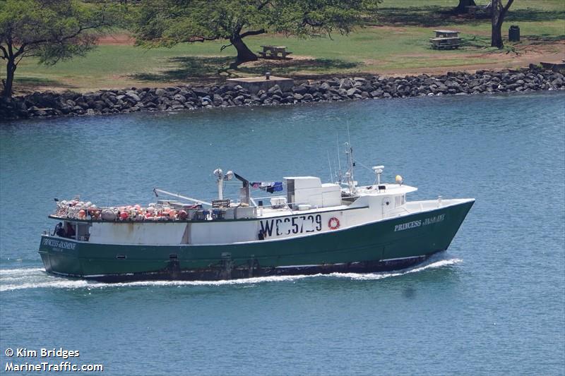 princess jasmine (Fishing vessel) - IMO , MMSI 367045610, Call Sign WDC5729 under the flag of United States (USA)
