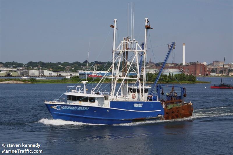 georges banks (Fishing vessel) - IMO , MMSI 367326990, Call Sign WDE2589 under the flag of United States (USA)