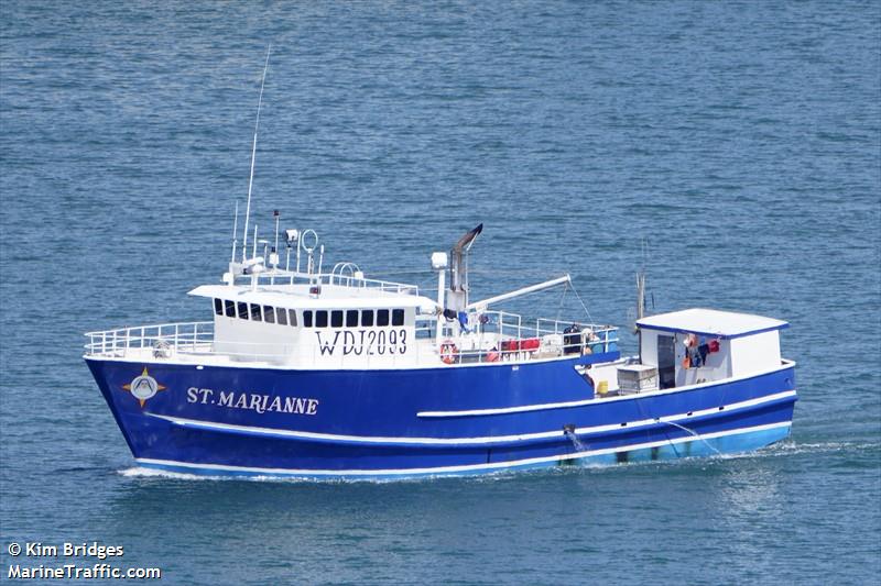 st. marianne (Fishing vessel) - IMO , MMSI 367755180, Call Sign WDJ2093 under the flag of United States (USA)