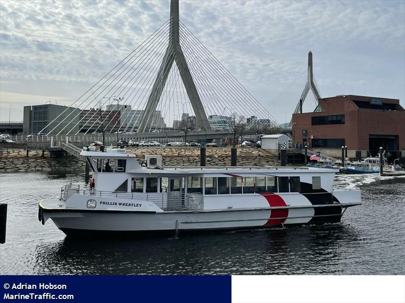 phillis wheatley (Passenger ship) - IMO , MMSI 368227350, Call Sign WDM6682 under the flag of United States (USA)