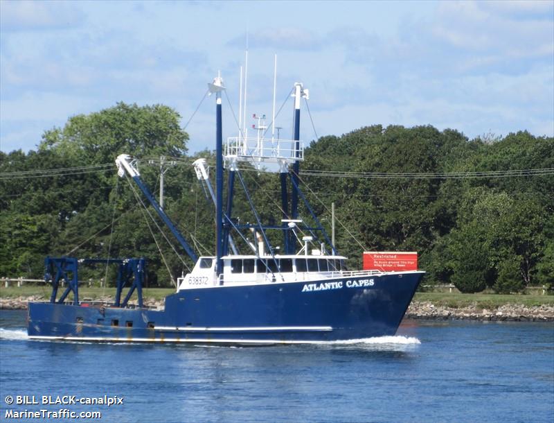 atlantic capes (Fishing vessel) - IMO , MMSI 368289560, Call Sign WDN5382 under the flag of United States (USA)