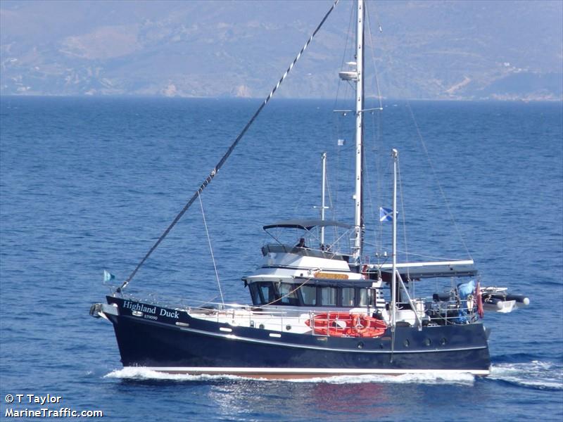 highland duck (Pleasure craft) - IMO , MMSI 503344400, Call Sign MODW9 under the flag of Australia