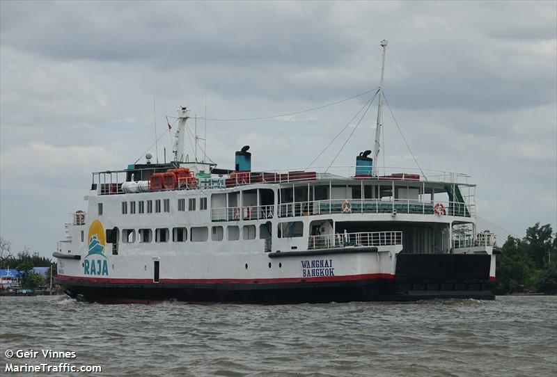 wangnai (Passenger ship) - IMO , MMSI 567890004, Call Sign HSB2047 under the flag of Thailand