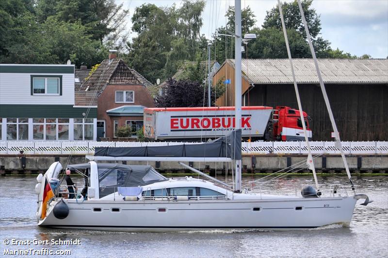 angel a. (Sailing vessel) - IMO , MMSI 211798310, Call Sign DG3828 under the flag of Germany