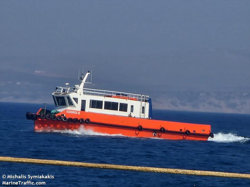 isidoros iii (Tug) - IMO , MMSI 240399300, Call Sign SVB3425 under the flag of Greece