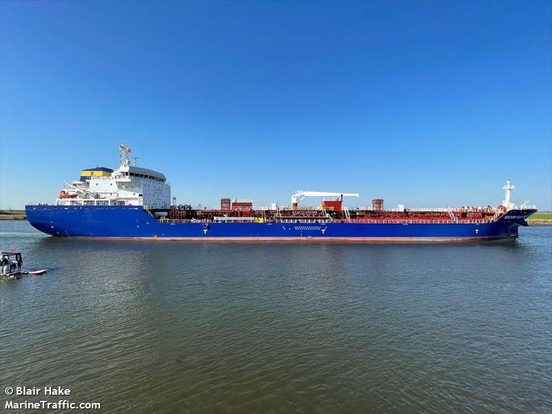 bochem houston (Chemical/Oil Products Tanker) - IMO 9955428, MMSI 255915589, Call Sign CQ2047 under the flag of Madeira